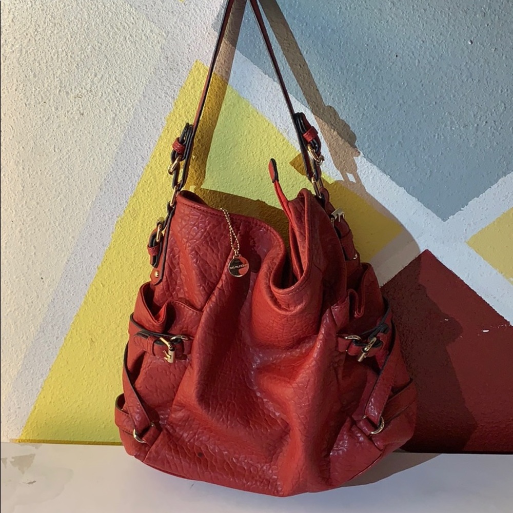 Big Buddha red hobo purse